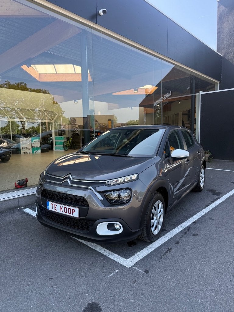 Citroen C3 You slechts 9000km benzine als nieuw, Autos, Citroën, Argent ou Gris, Achat, Euro 6, Entreprise