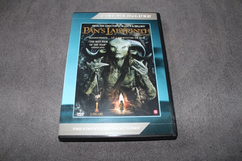 DVD Pan's Labyrinth, Gebruikt, Vanaf 16 jaar, Spanje, Nederlands