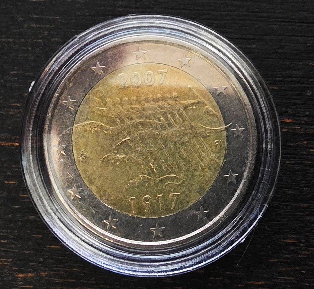 2 euromunt finland 2007 UNC, Postzegels en Munten, Munten | Europa | Euromunten, Ophalen of Verzenden, Finland, 2 euro, Losse munt