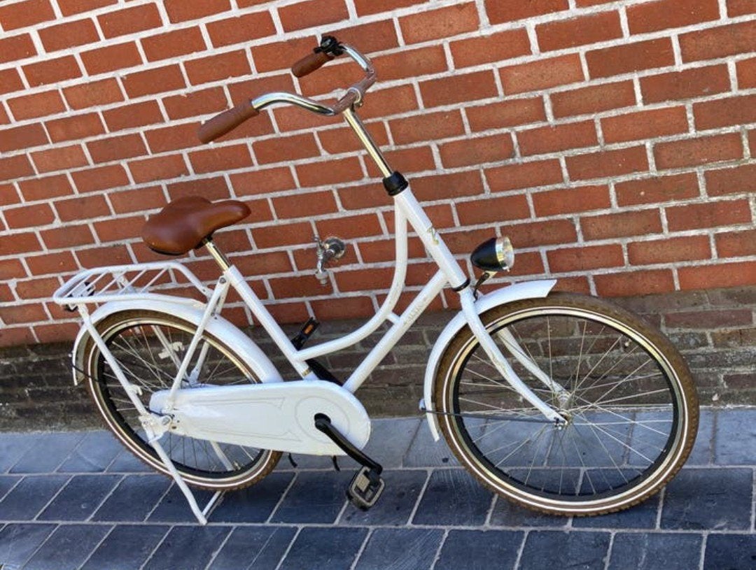 Altec London transportfiets / meisjesfiets - wit - 24 inch, Altec, Moins de 47 cm, Frein à rétropédalage, Comme neuf