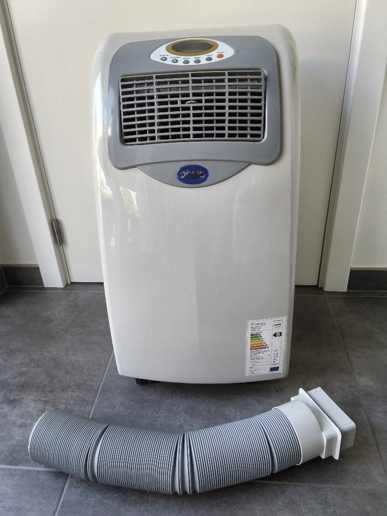 Mobiele airco Domo (met afstandbediening), Ophalen, Gebruikt