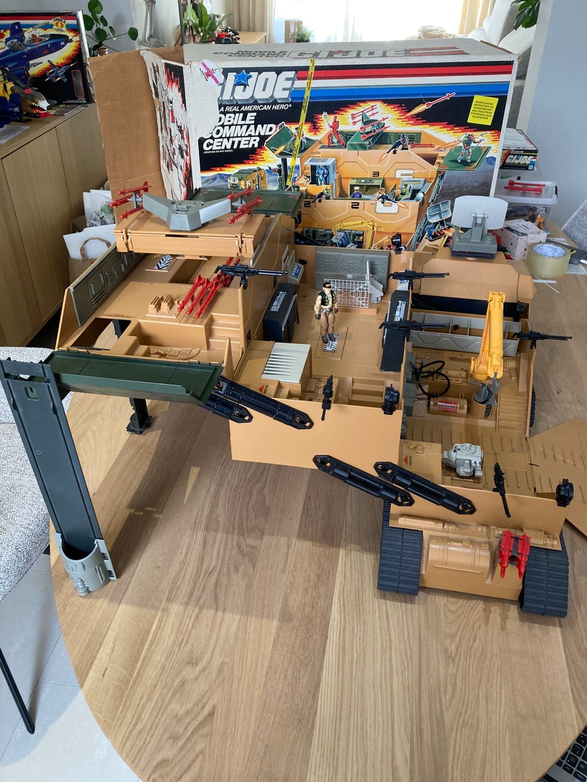 Le centre de commande mobile GI Joe est terminé, Enfants & Bébés, Jouets | Figurines, Comme neuf, Enlèvement