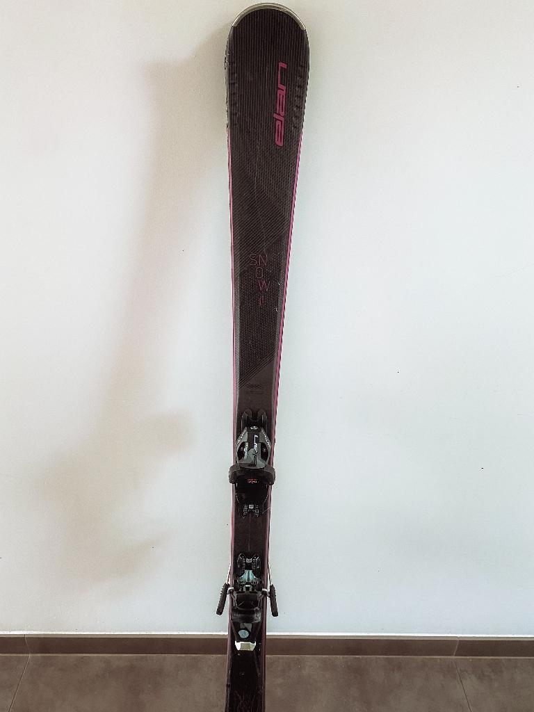 ELAN Ski's type snow black 158cm, Autres marques, Skis, 140 à 160 cm, Enlèvement