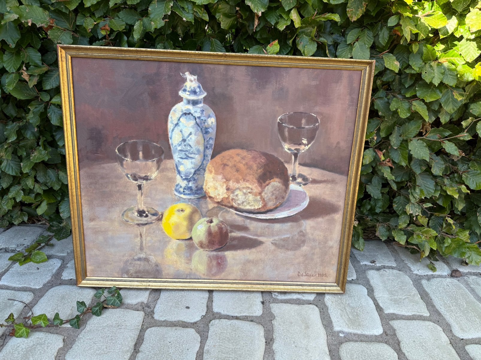 Schilderij handgeschilderd, Ophalen, Handgeschilderd, Stilleven