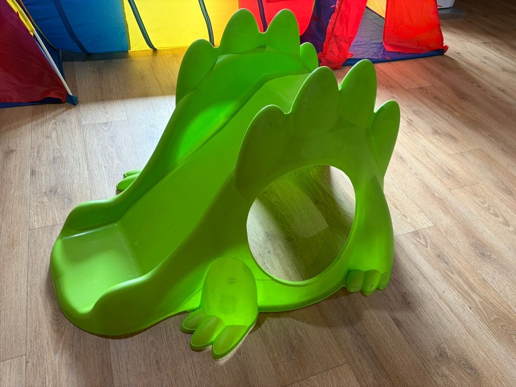 Dinosaurus glijbaan, Kinderen en Baby's, Ophalen, Zo goed als nieuw, Glijbaan
