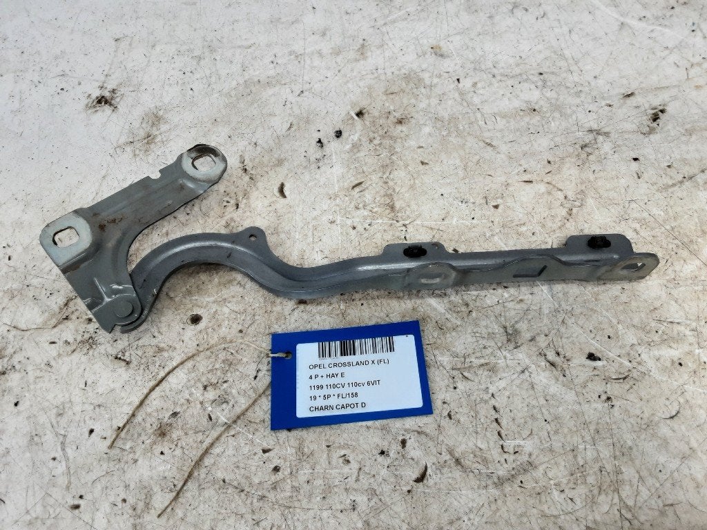 MOTORKAPSCHARNIER RECHTS Opel Crossland / Crossland X, Auto-onderdelen, Gebruikt, Opel