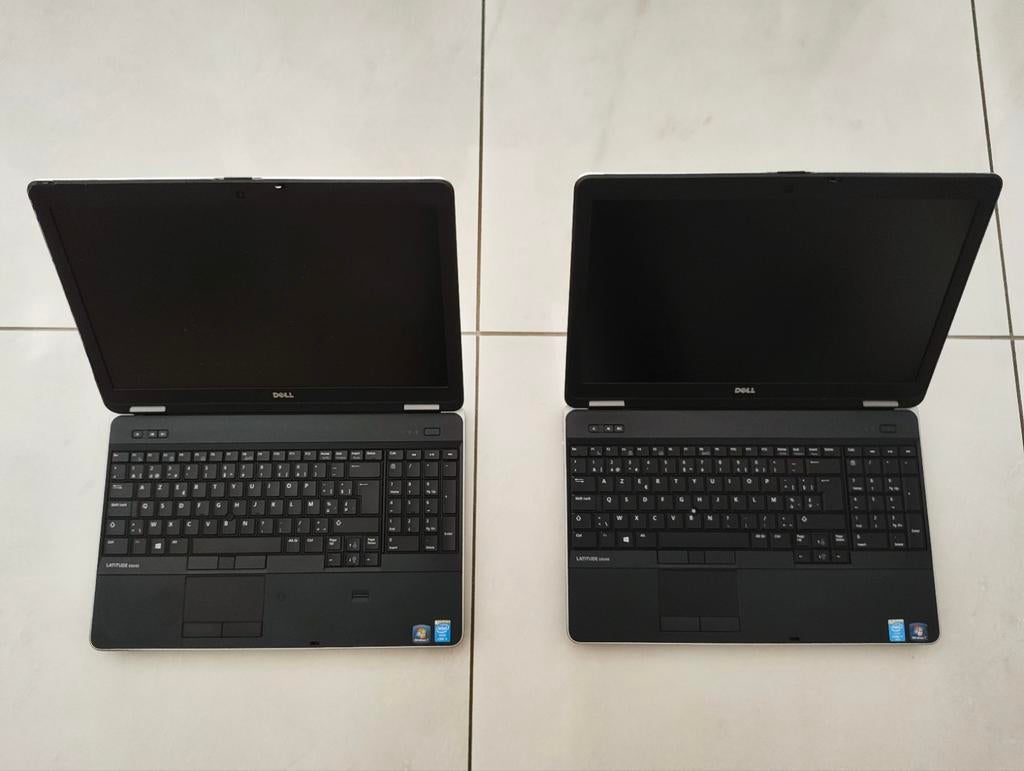 Lot 2x Dell Latitude E6540 - Intel Core i7 - 8GB RAM, Ophalen, 8 GB, Refurbished, Dell
