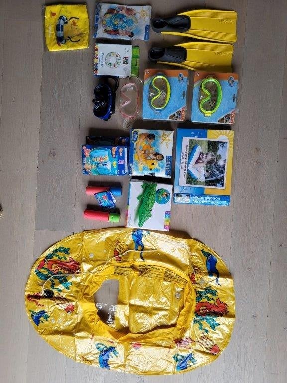 jouets aquatiques. Toboggan aquatique, bandes , crocodile,, Enfants & Bébés, Enlèvement ou Envoi, Comme neuf