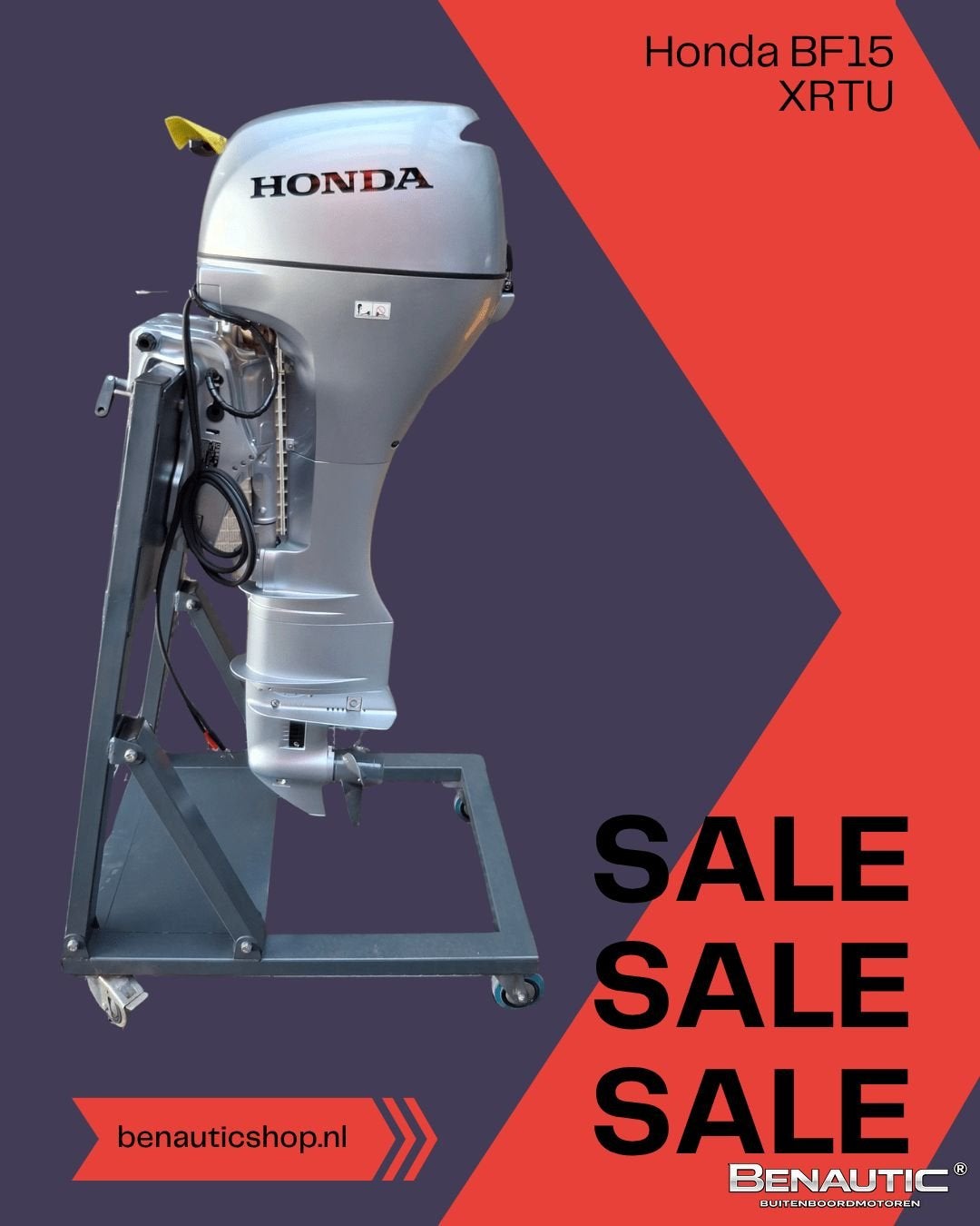 Direct leverbaar! Nieuwe Honda 15pk ultralang BF15 XRTU, Sports nautiques & Bateaux, -, Neuf, -, -