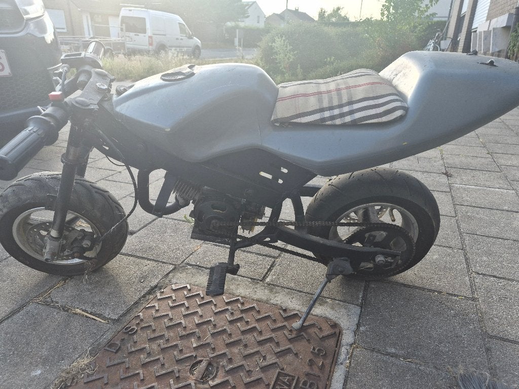 Pocketbike 49cc, Gebruikt, Overige typen, 49 cc, Schijfrem