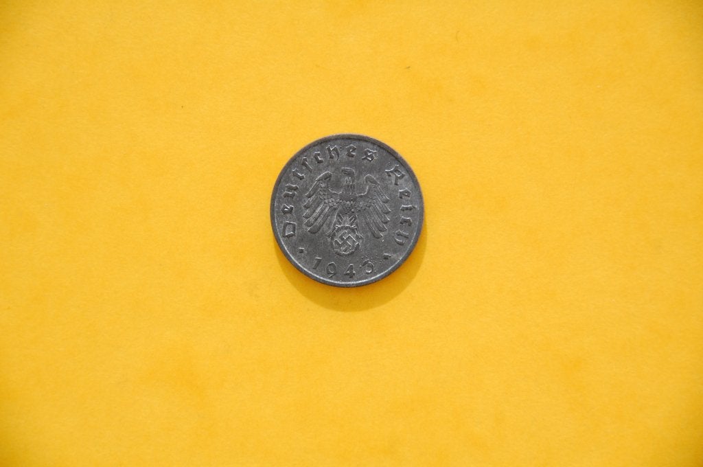 REICH allemand : 10 Pfennig 1943 F, Envoi, Allemagne, Monnaie en vrac