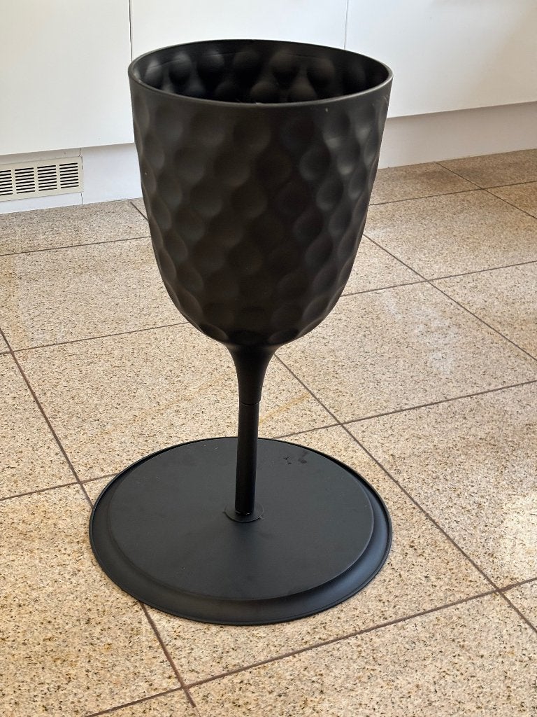 bijzet tafel zwart of met ondraaen is het groot zwart glas, Ophalen, Nieuw, Rond, Metaal of Aluminium