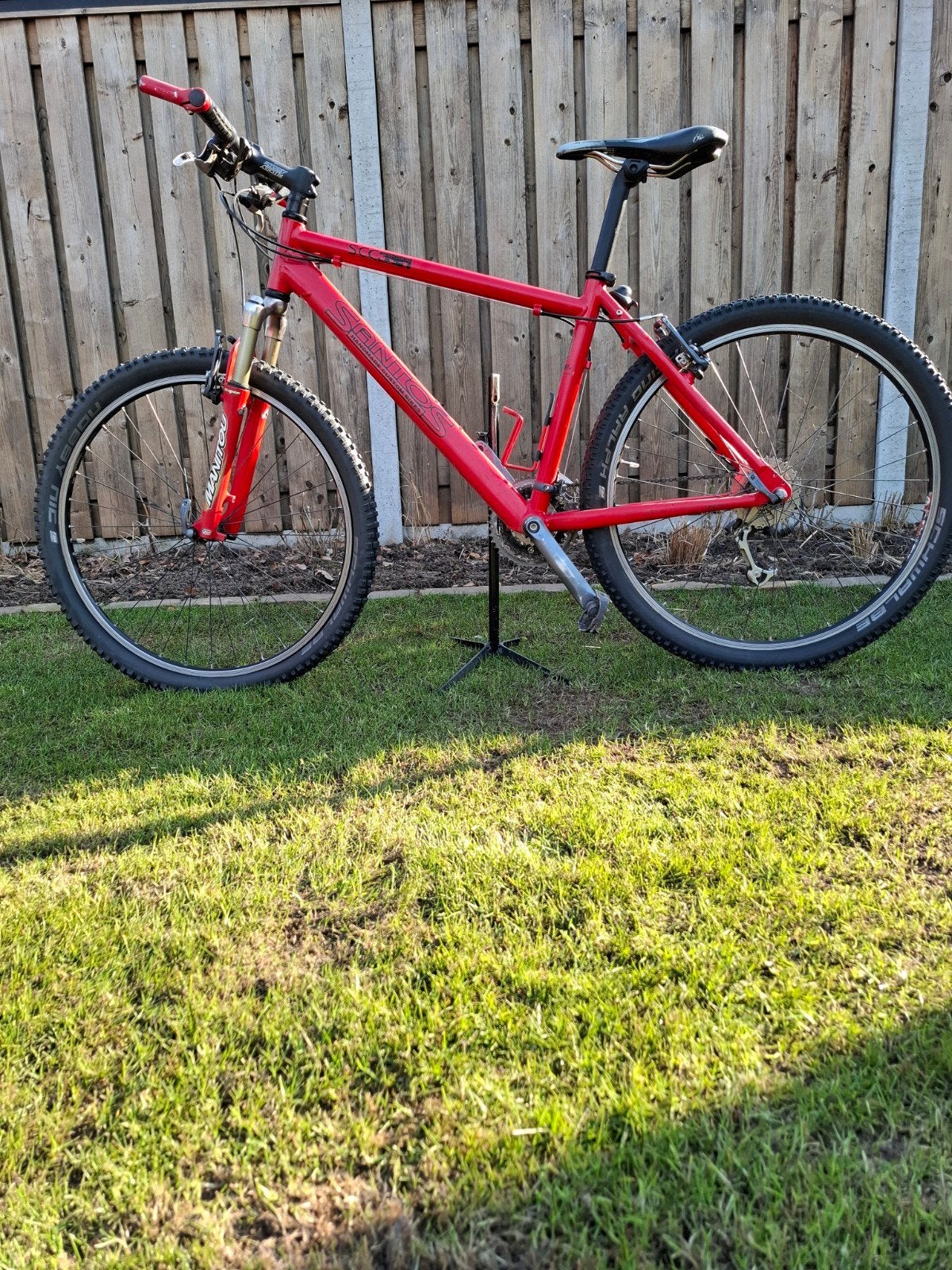 Santos MTB 26 inch 7005 T6, Ophalen