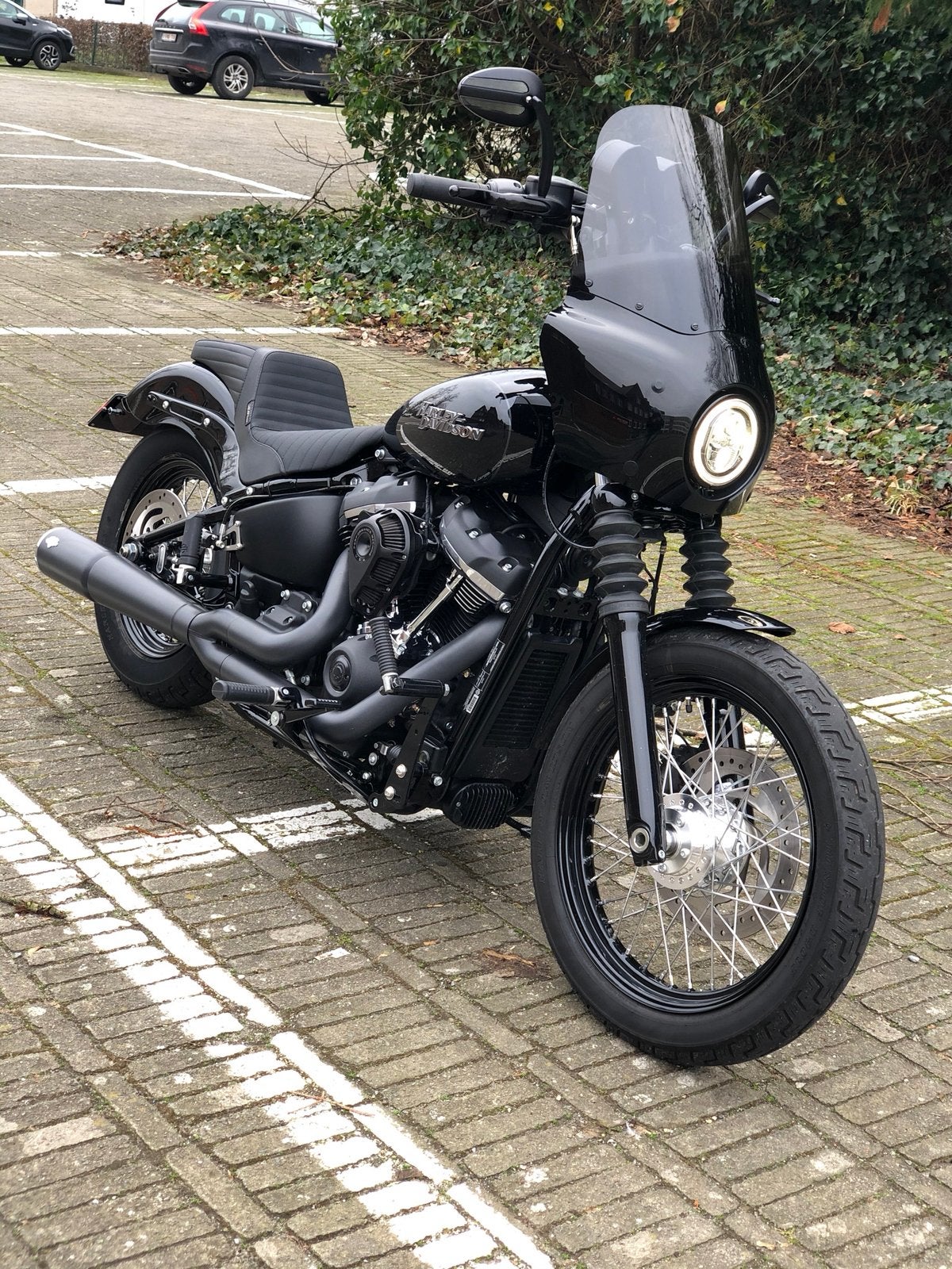 Harley-Davidson Street Bob 2019 – Stage 3 114 – Club Style, Permis Moto A, Occasion, Plus de 35 kW, 2 cylindres