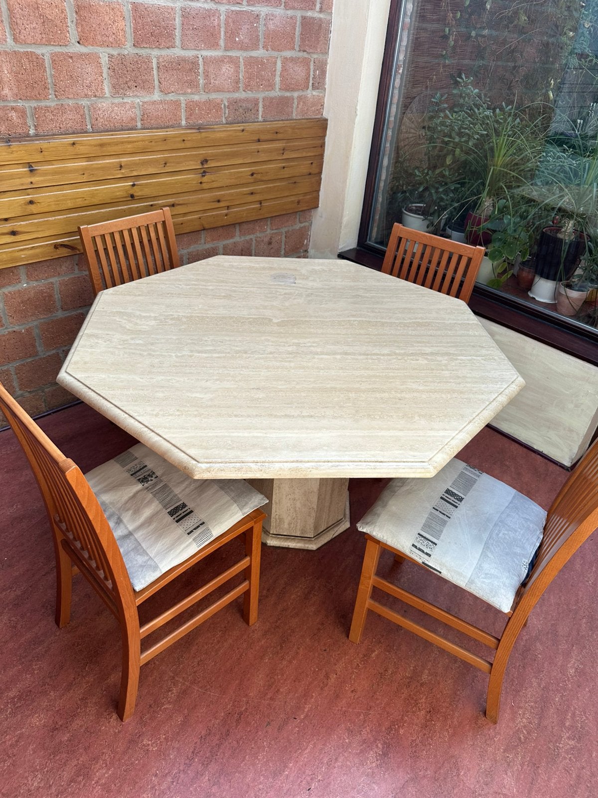 Tafel met/zonder stoelen, Huis en Inrichting, Ophalen, Zo goed als nieuw