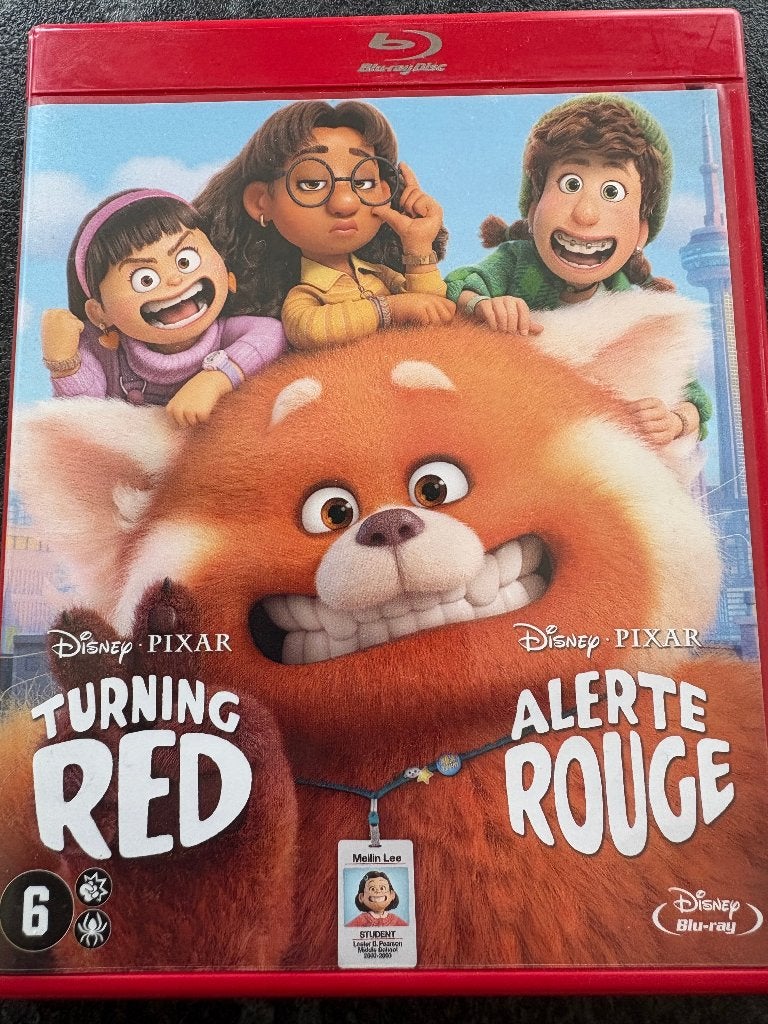 Turning Red Blu-ray, Cd's en Dvd's, Inclusief extra's, Nederlands, Film, Kinderen en Jeugd