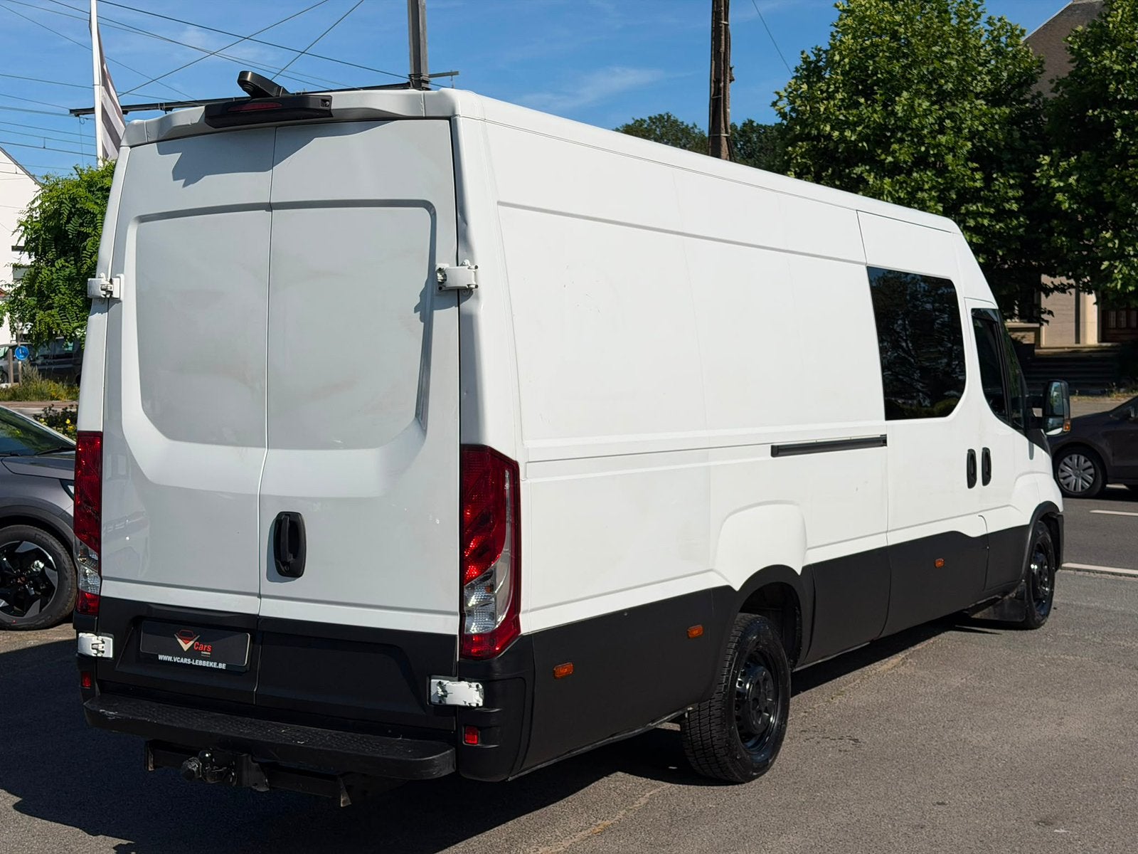 Iveco Daily dubbele cabine 7pl navi airco PERF STAAT+keuring, Auto's, Bluetooth, Euro 6, Iveco, Bedrijf