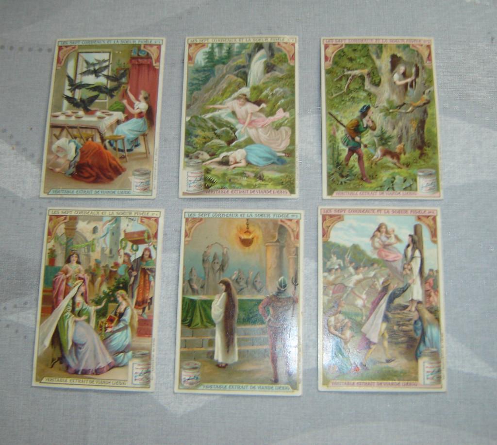 Chromos Liebig S727 avec pots, Collections, Avant 1940, Gravure, Utilisé, Autres sujets/thèmes