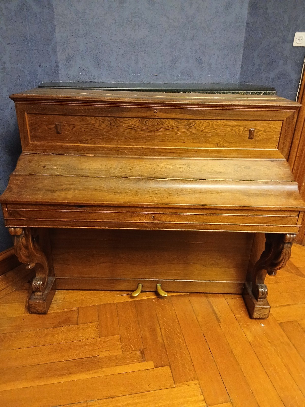 piano droit pleyel 1930, Musique & Instruments, Enlèvement, Piano