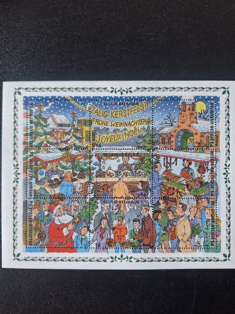 Blok 73 - jaar 1996 - 2671-2679 - Kerstmis en Nieuwjaar, Ophalen, Kerst, Postfris, Postfris