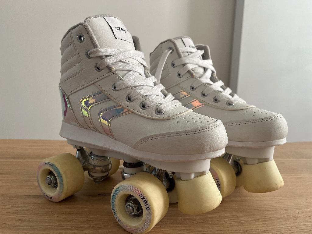Rolschaatsen Oxelo, Sport en Fitness, Skeelers, Kinderen, Overige typen, Zo goed als nieuw, Ophalen
