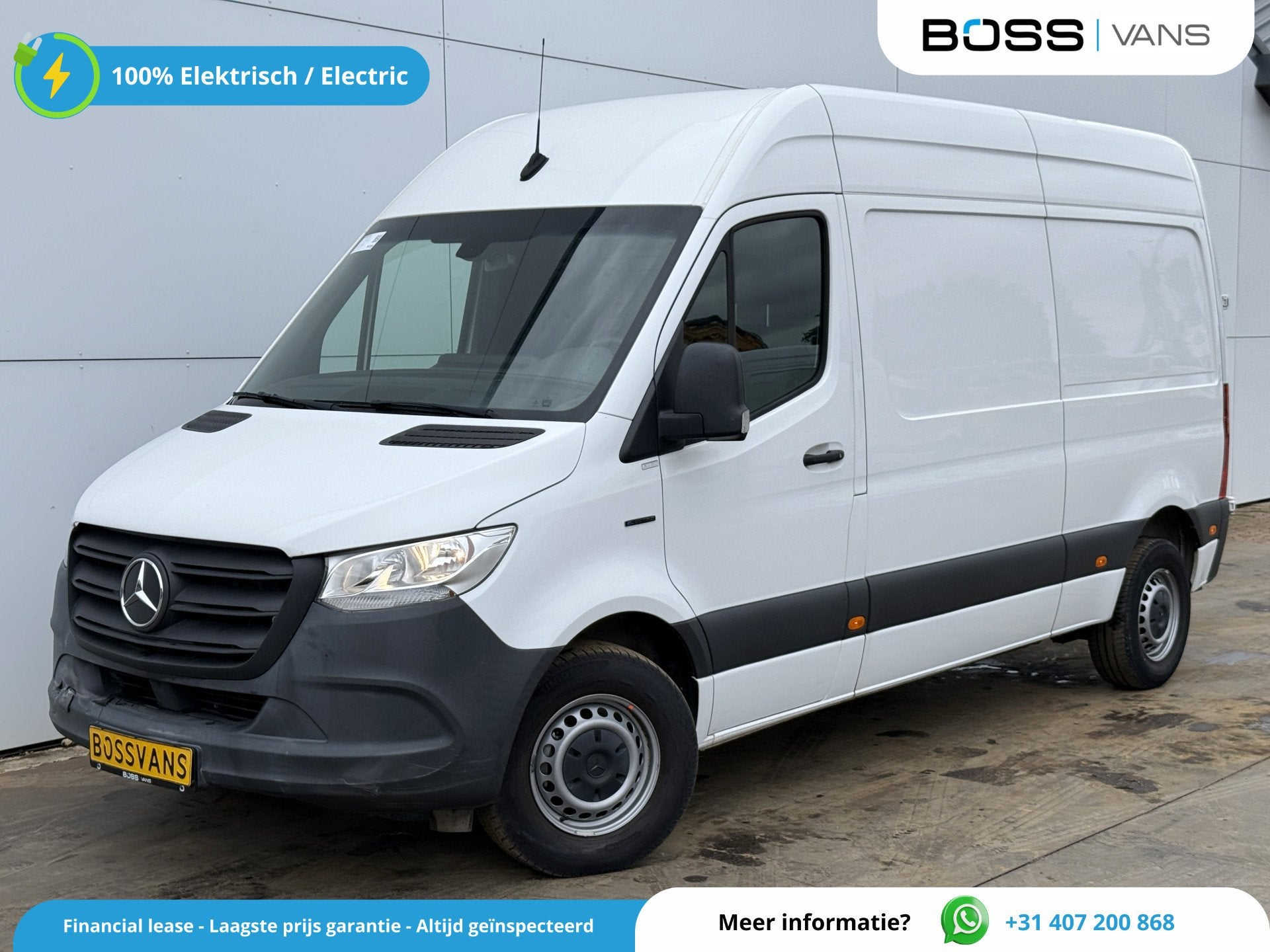 Mercedes-Benz eSprinter 312 55kWh L2H2 Elektrisch 145km WLTP, Autos, Camionnettes & Utilitaires, Achat, Entreprise, 3 places, 116 ch