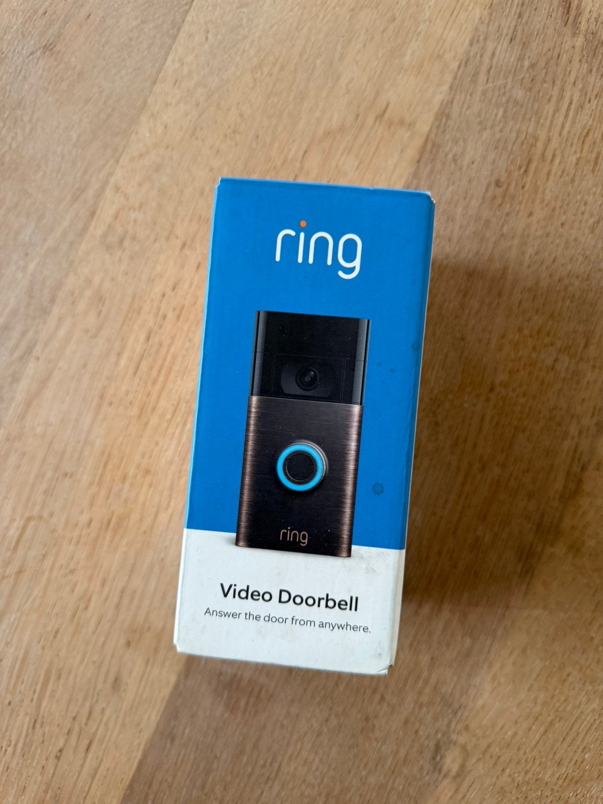 Ring video deurbel, Ophalen, Compatibel met smartphone, Nieuw, Draadloos