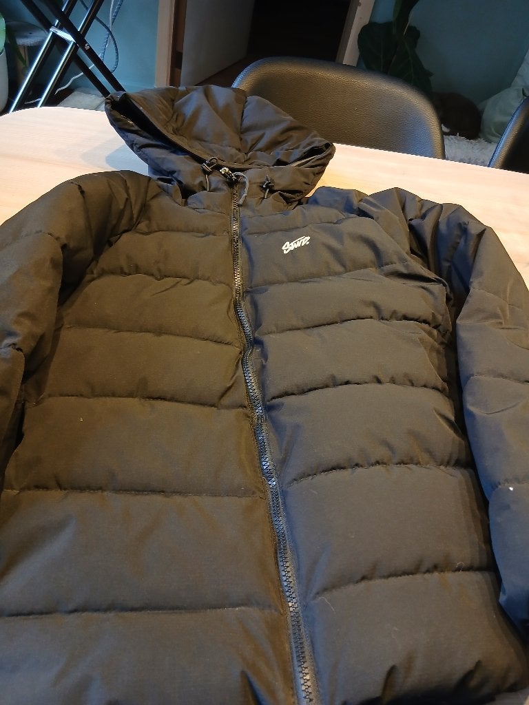 STWD winterjas, Kleding | Heren, Jassen | Winter, Jack  jones, Zwart, Ophalen of Verzenden, Zo goed als nieuw