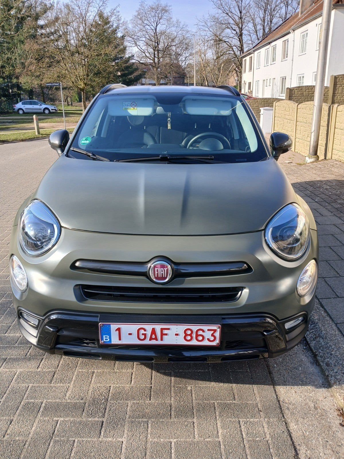 fiat 500x benzine cross 1.4, Auto's, Voorwielaandrijving, Particulier, SUV of Terreinwagen, Groen