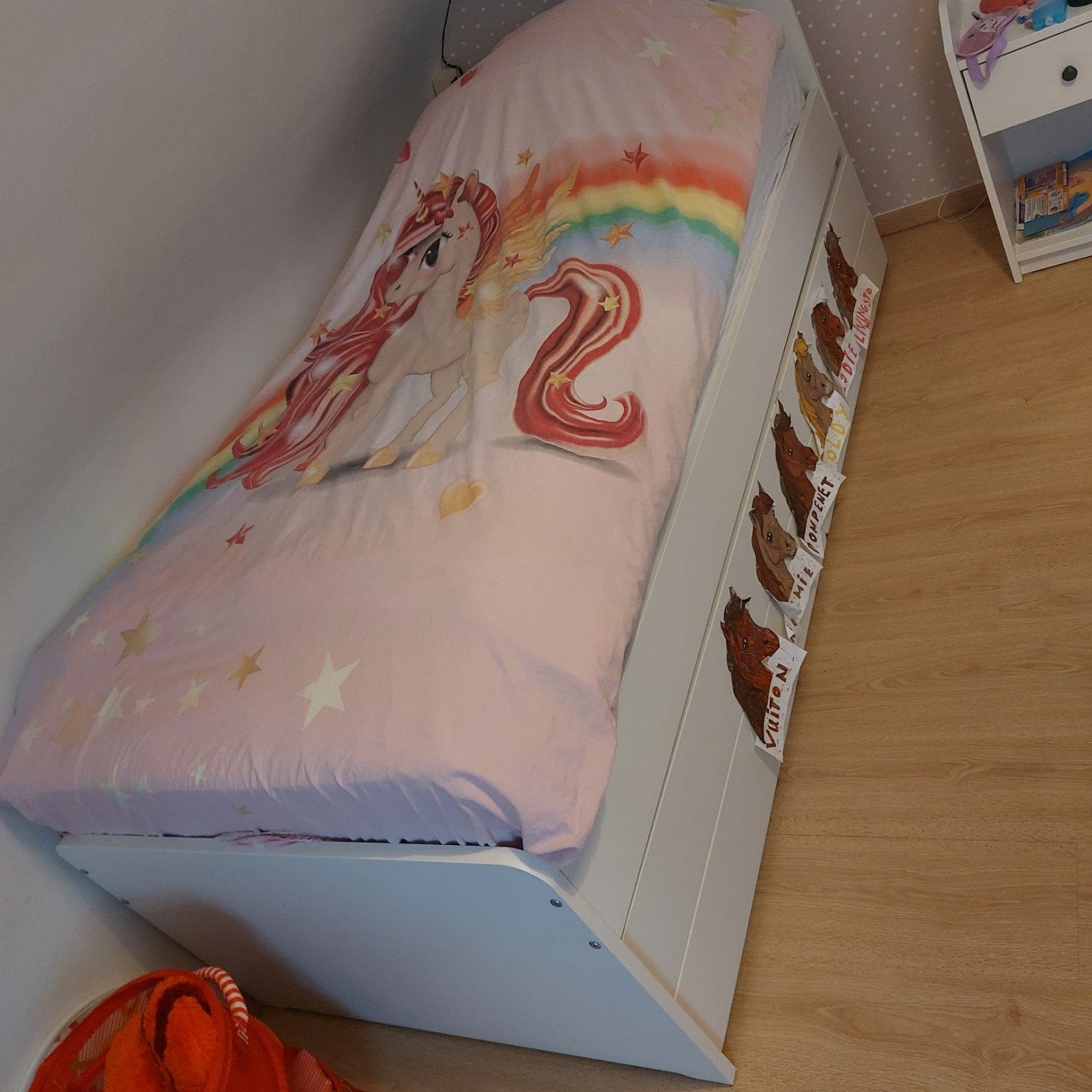 Ikea Släkt kinderbed, Ophalen