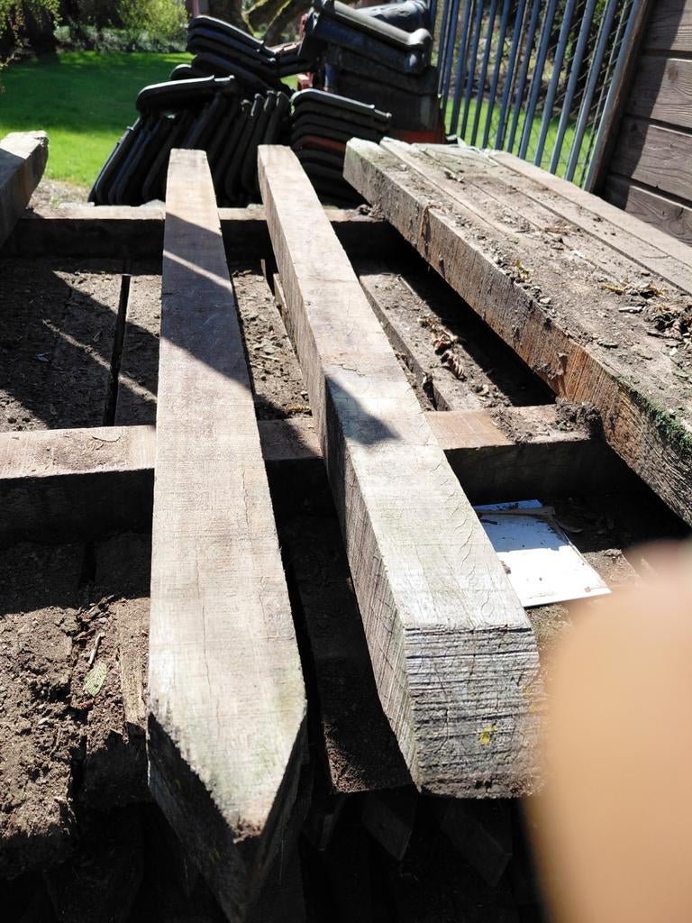 Azobe palen, Tuin en Terras, Ophalen, Palen