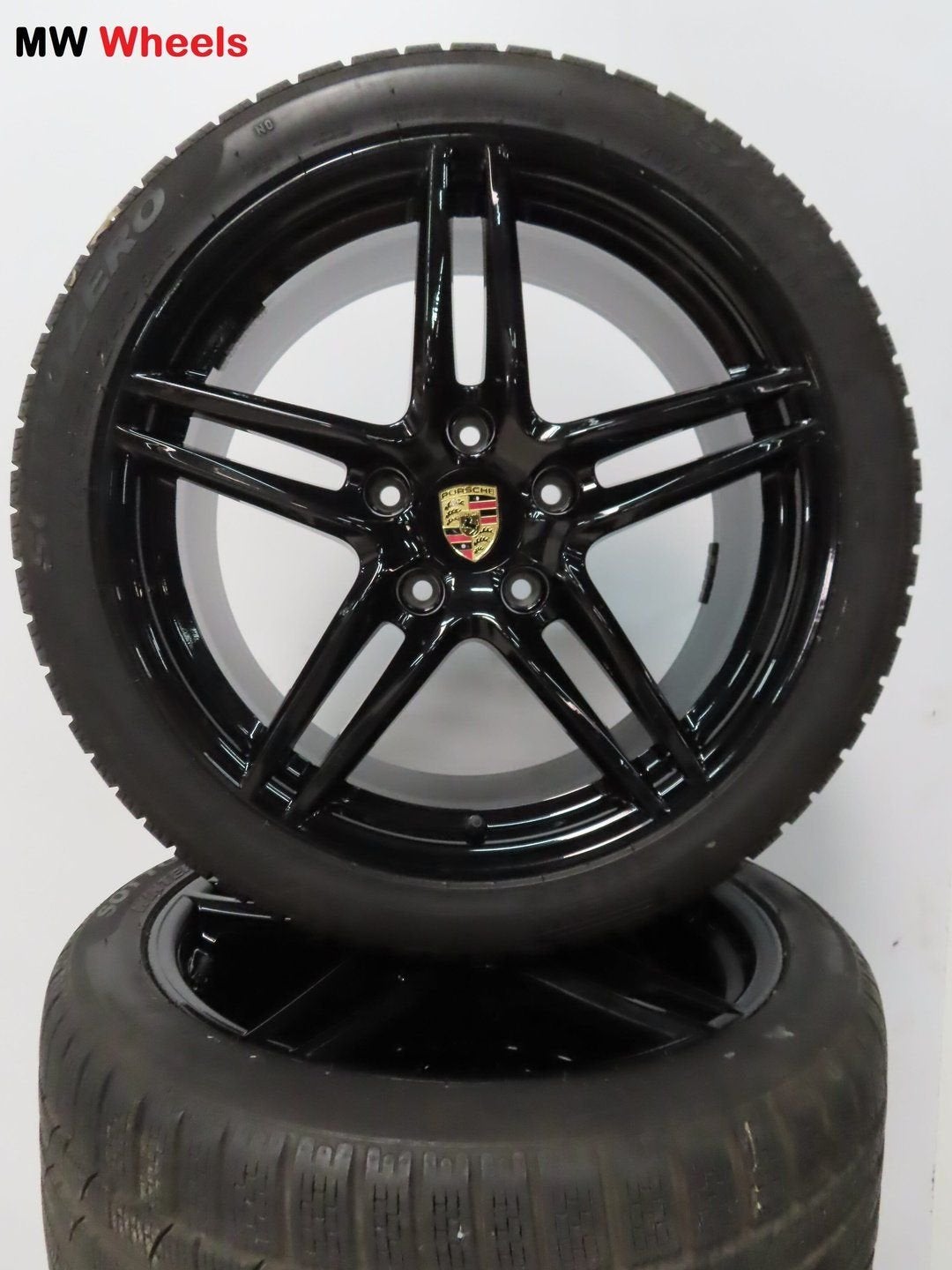 Porsche 19 inch velgen 911 991 MKII 2 en 2 S winterbanden, Auto-onderdelen, 19 inch, Gebruikt, -, -