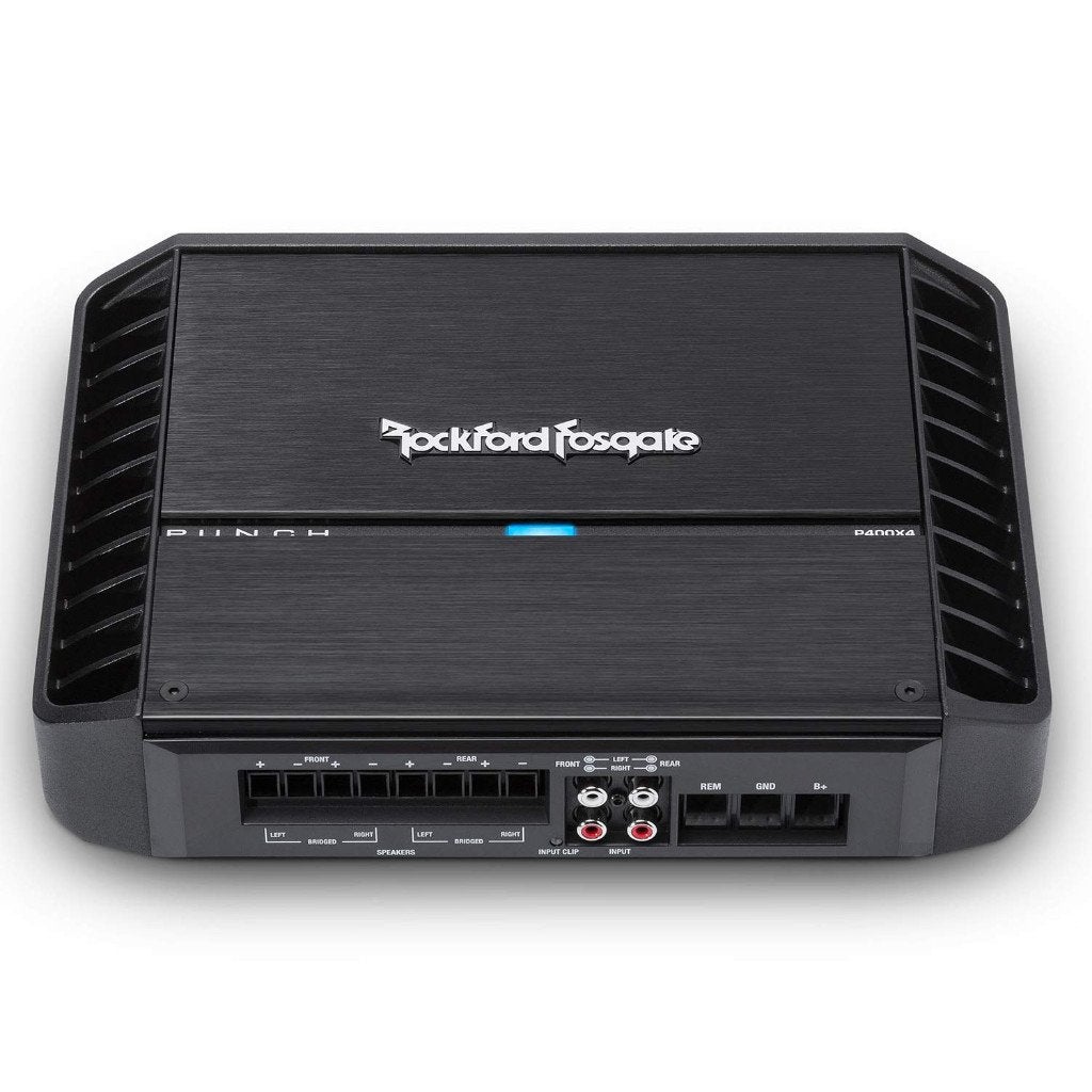 Rockford Fosgate Punch P400X4 4 kanaals versterker, Auto diversen, Autospeakers, Ophalen of Verzenden, Nieuw