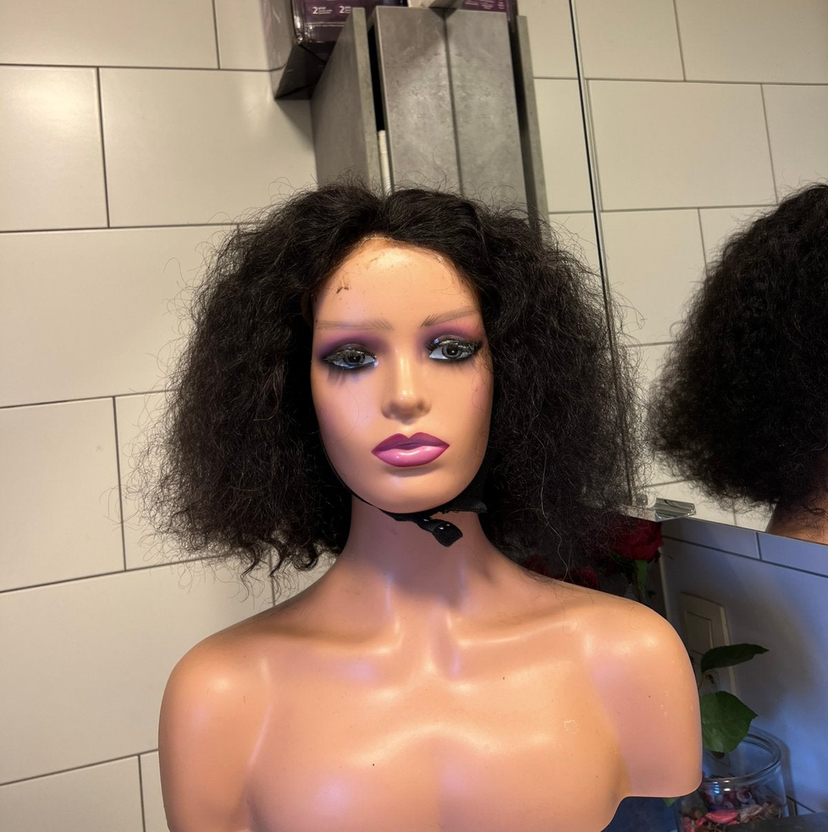 Perruque naturel, Bijoux, Sacs & Beauté, Beauté | Soins des cheveux, Enlèvement ou Envoi, Comme neuf