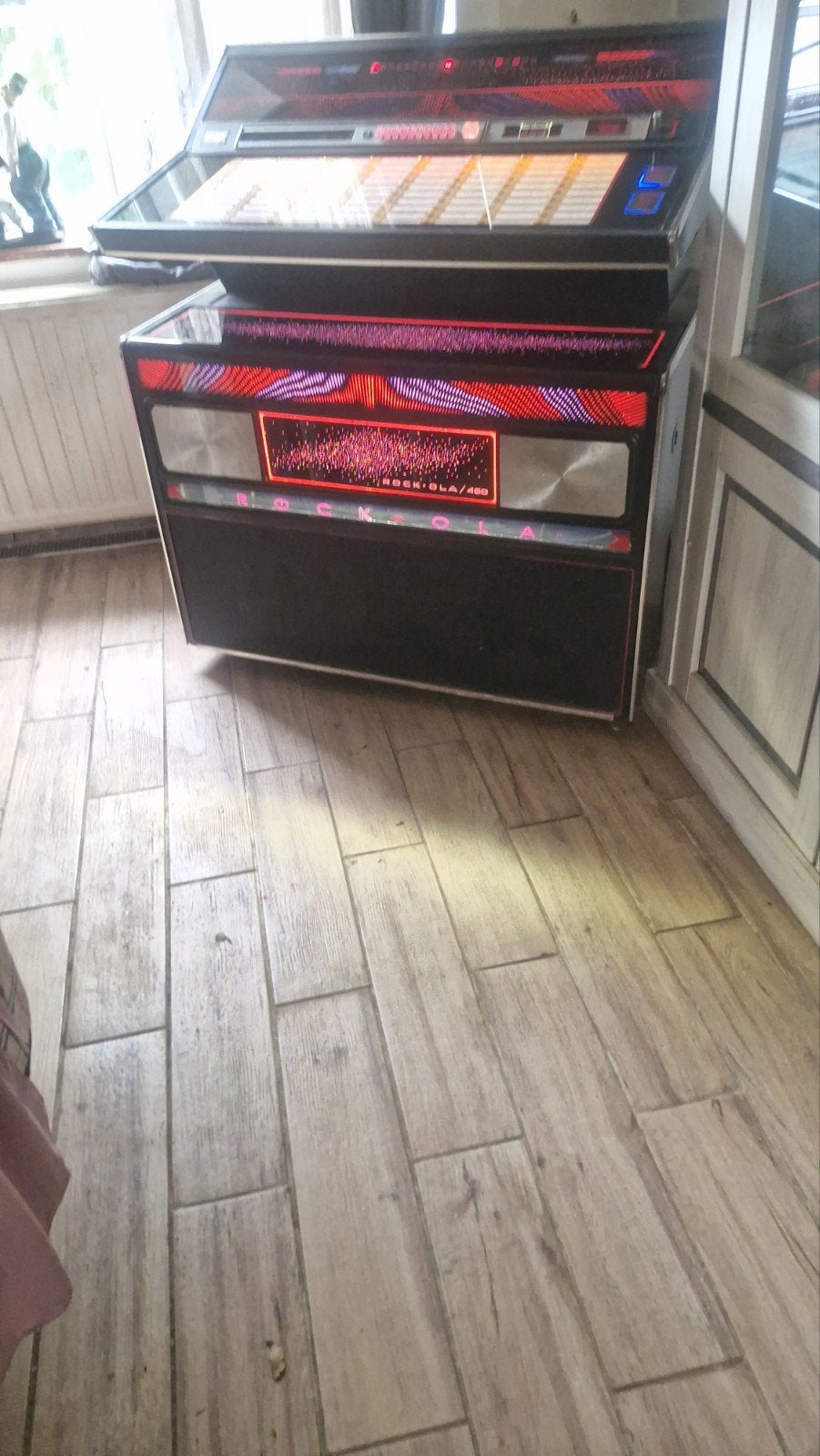 jukebox, Verzamelen, Automaten | Jukeboxen, Zo goed als nieuw, Rock Ola, Met singles