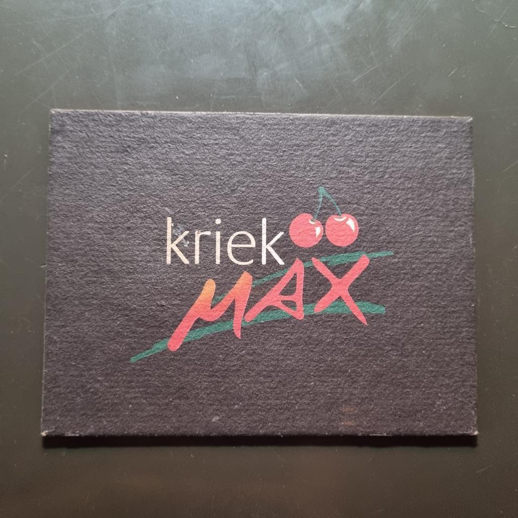 Sous Bock kriek Max (modèle 2), Verzamelen, Ophalen of Verzenden, Gebruikt, Viltje(s), Overige merken
