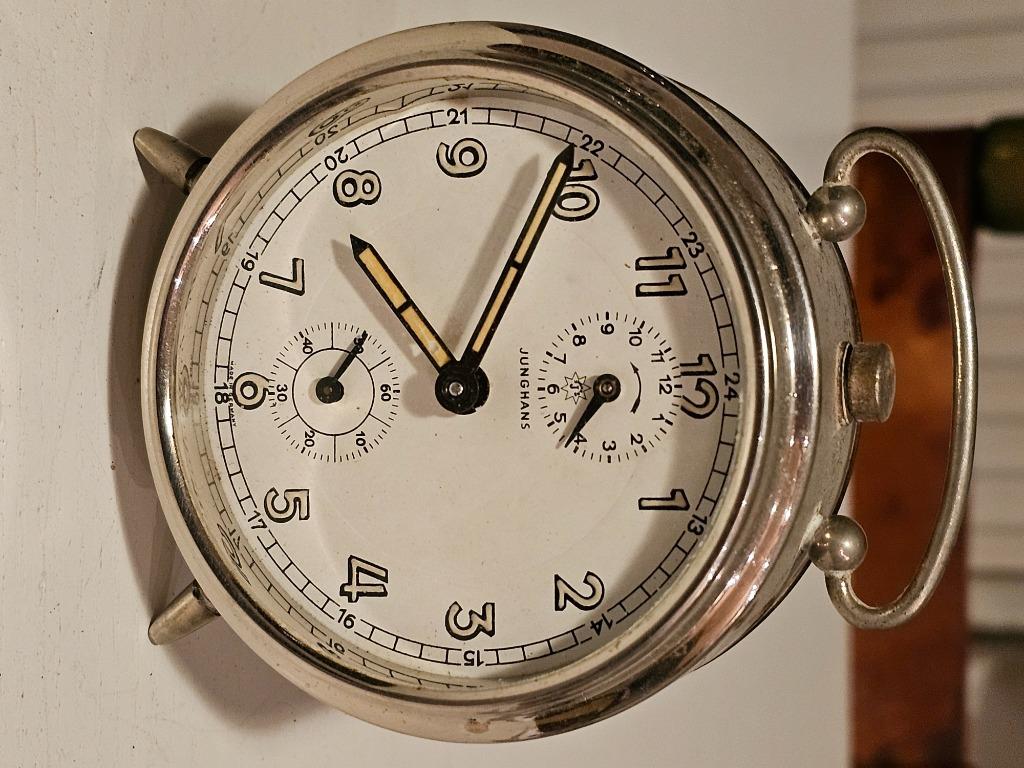 Antieke Duitsland-wekker JUNGHANS, werkend. Zeldzaam, Enlèvement ou Envoi