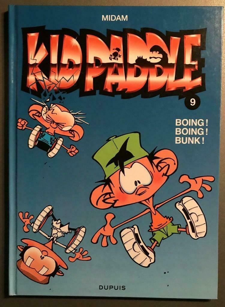 B.D. Kid paddle N°9 : Boing! boing! bunk! 2004, Eén stripboek, Ophalen of Verzenden, Gelezen, Midam
