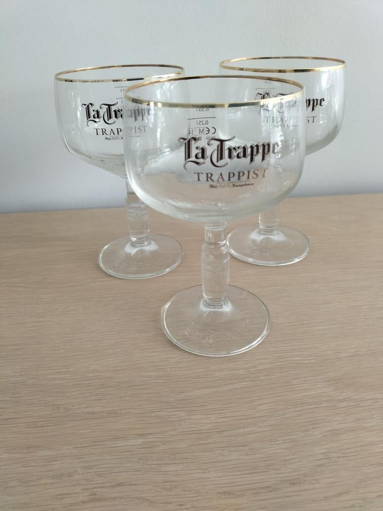 Verres a trappistes, Verzamelen, Biermerken, Zo goed als nieuw, La Trappe