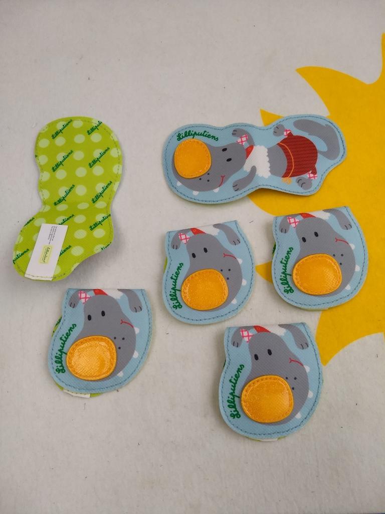 €5 voor 6x reflector, magneet. Lilliputiens., Kinderen en Baby's, Ophalen of Verzenden, Zo goed als nieuw