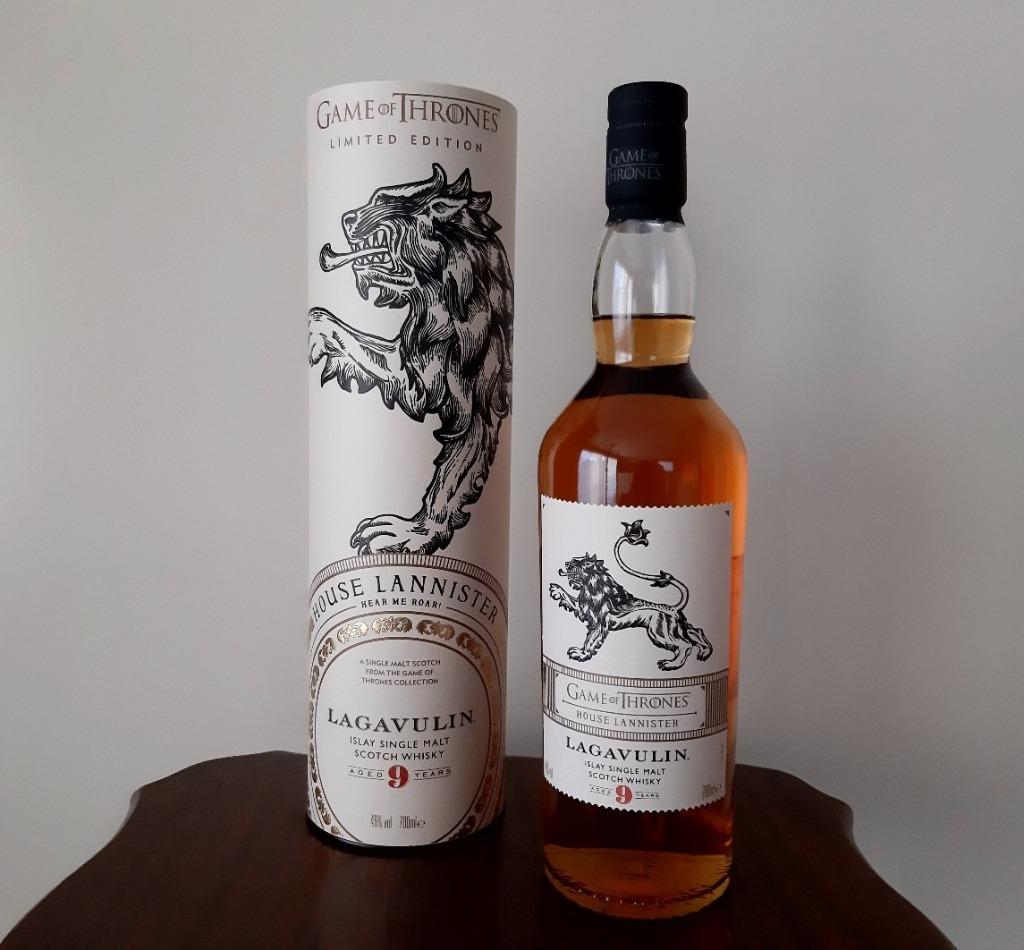 Whisky Lagavulin 9 years House Lannister 70cl, Verzamelen, Ophalen, Overige gebieden, Overige typen, Nieuw