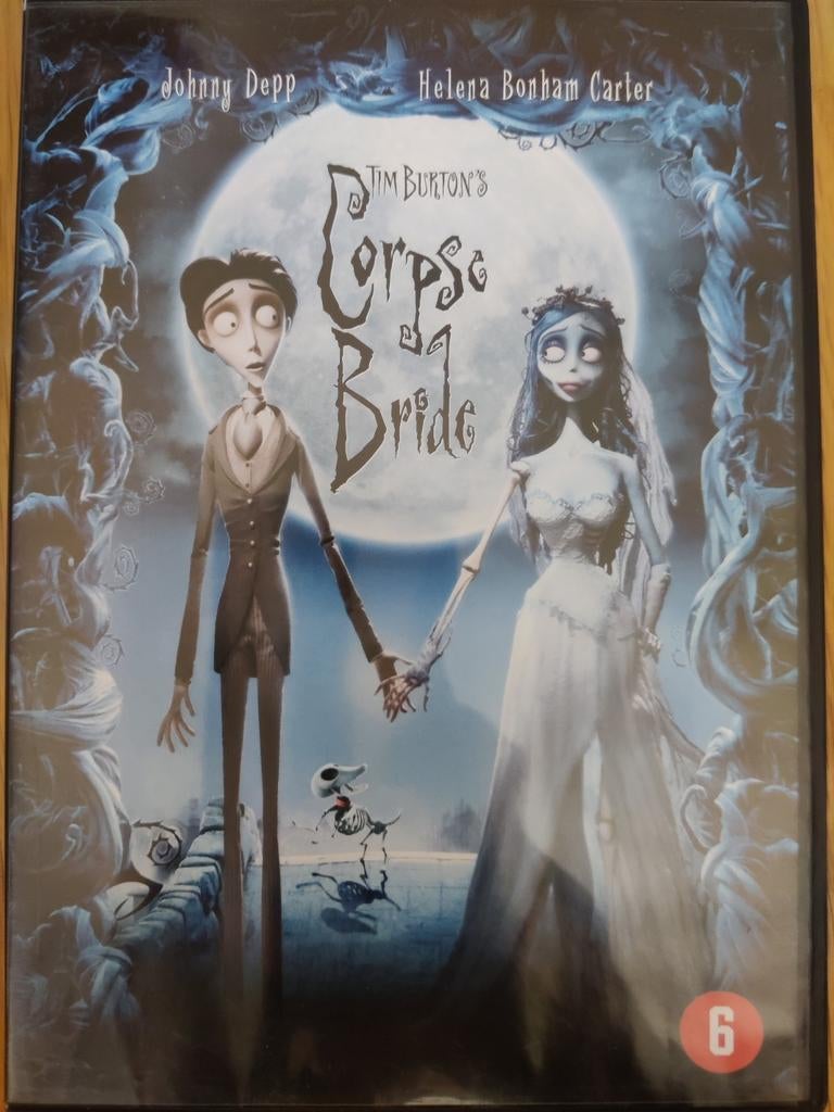 Corpse Bride (2005) (Tim Burton) Zeldzaam! DVD, Ophalen of Verzenden, Zo goed als nieuw