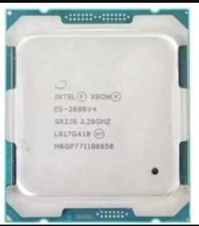 Intel Xeon E5 2699 V4 2,2Ghz met Socket LGA 2011-3, Ophalen of Verzenden, Gebruikt