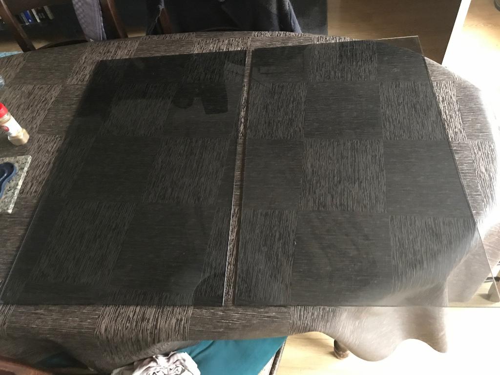 IKEA malm glasglans zwart, Ophalen, Minder dan 50 cm, Gebruikt, Minder dan 100 cm