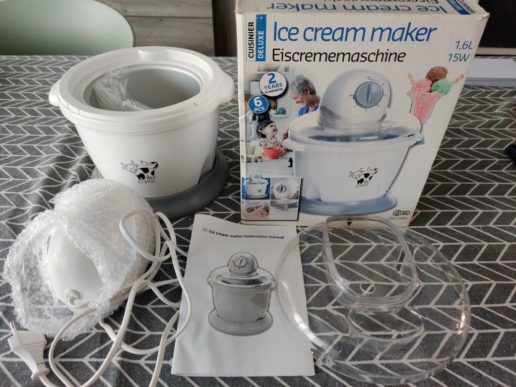 IJsmachine Cuisinier Deluxe, Enlèvement ou Envoi, Comme neuf, Élément de refroidissement