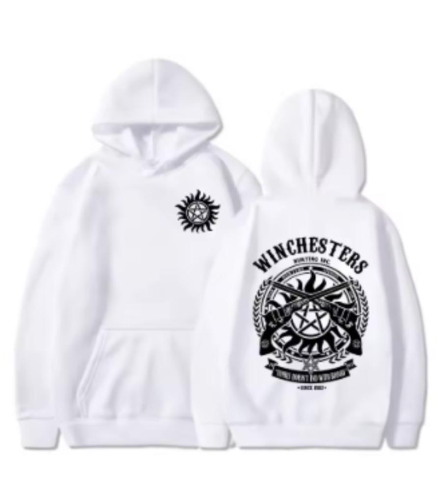 Luxe hoodie / capuchon trui Winchesters Hunting, Ophalen of Verzenden, Nieuw, Maat 46 (S) of kleiner