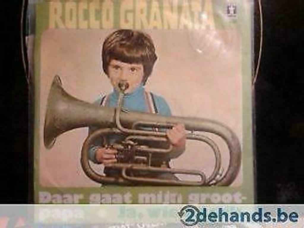 SINGLE Rocco Granata: Daar gaat mijn grootpapa/Ja, wie was i, Enlèvement ou Envoi, Autres formats, Chanson réaliste ou Smartlap