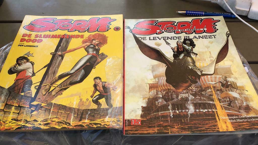 Storm strips (%), Boeken, Stripverhalen, Meerdere stripboeken, Ophalen, Zo goed als nieuw
