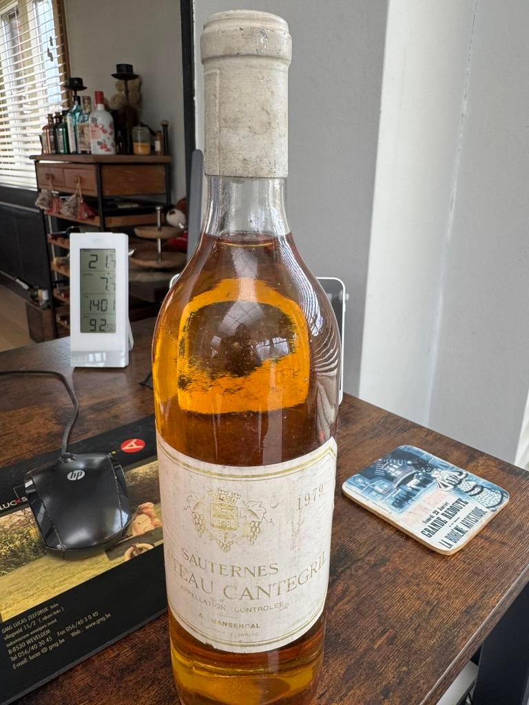 Wijn Sauternes, Enlèvement, Comme neuf