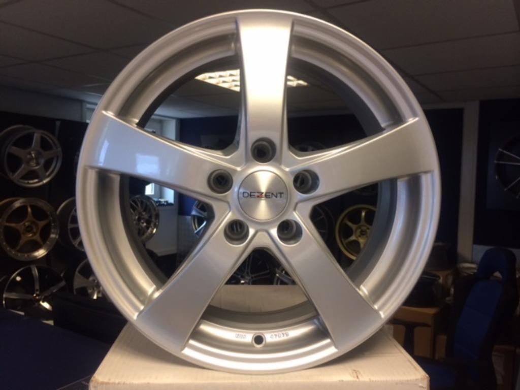 IN STOCK: nieuwe set 15 inch 5x108 aluminium sportwielen, 15 inch, Velg(en), Nieuw, Winterbanden
